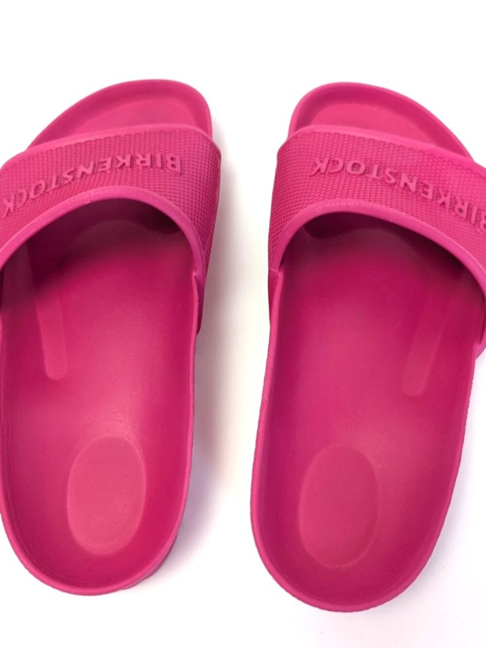 Birkenstock Barbados EVA Slides Hot Pink Women's Sz 8 Beach Essential Recovery - Picture 6 of 8